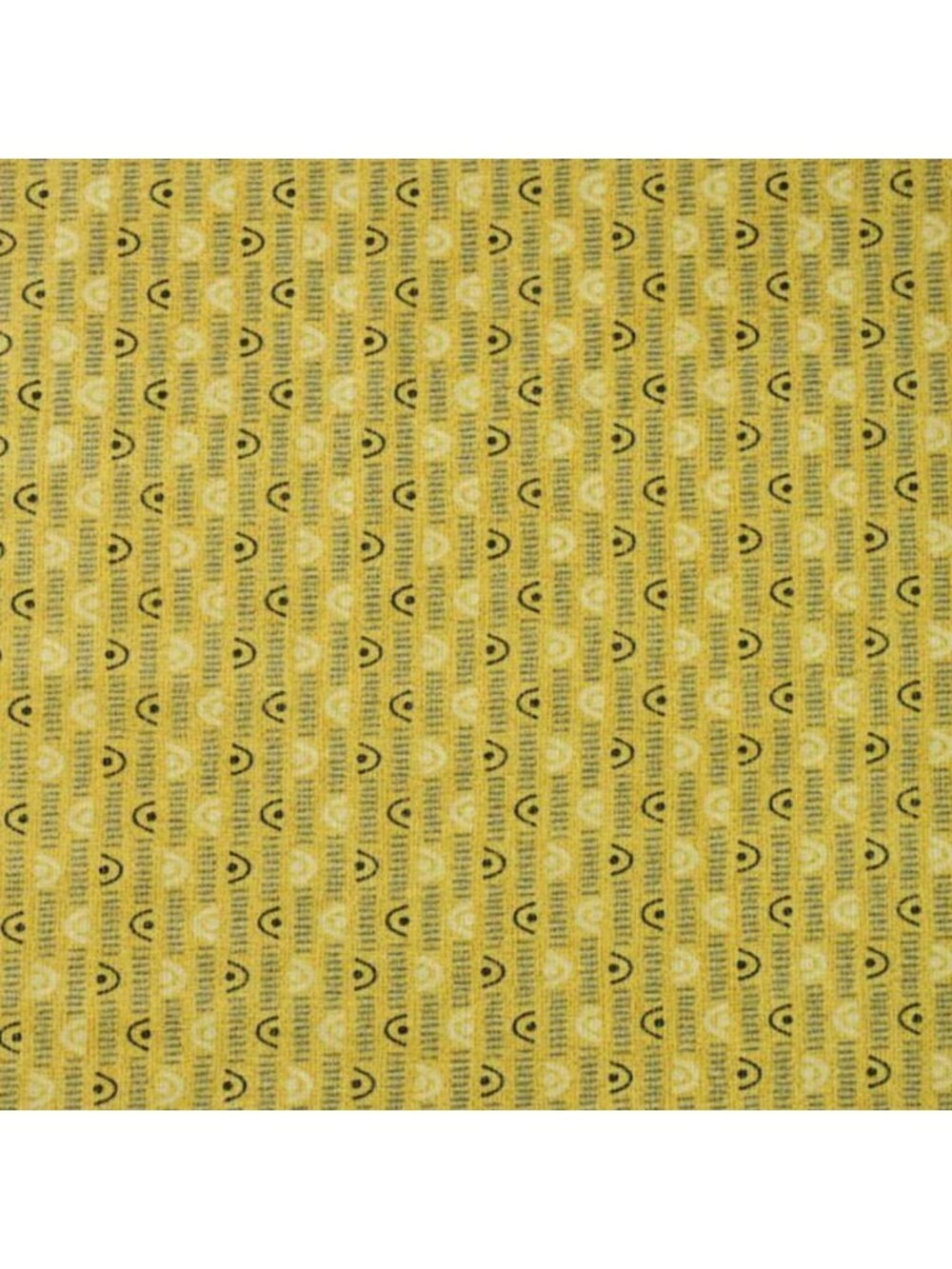 1 Yd Contempo's Sevilla Mellow Yellow P10095 Andrea Komninos Benartex Fabric